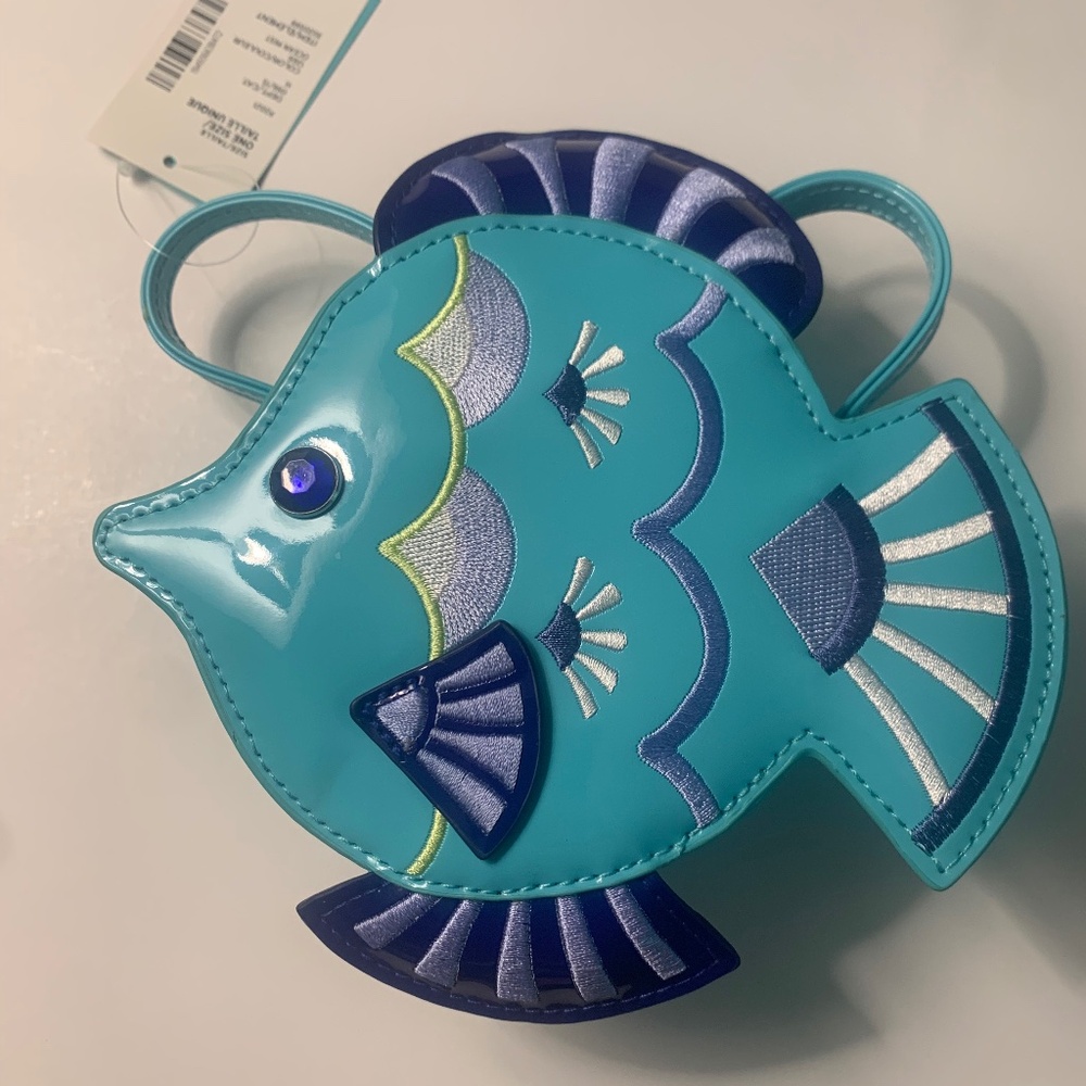 Gymboree Island Getaway Fish Purse NWT